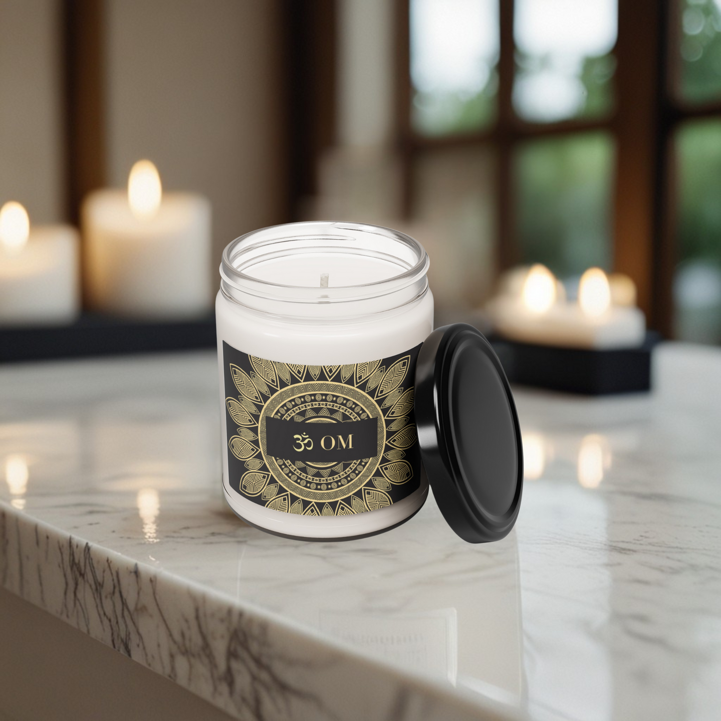 Soy Candle, Meditation and Yoga