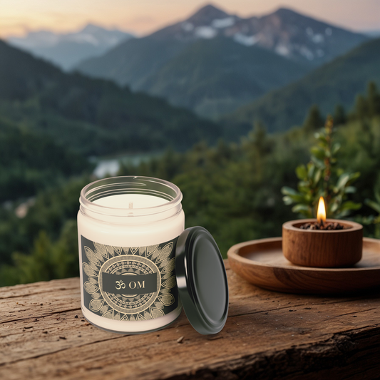 Soy Candle, Meditation and Yoga